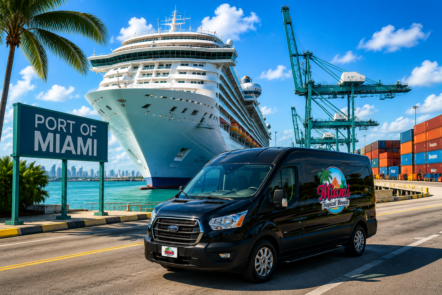 Port of Miami cruise terminal